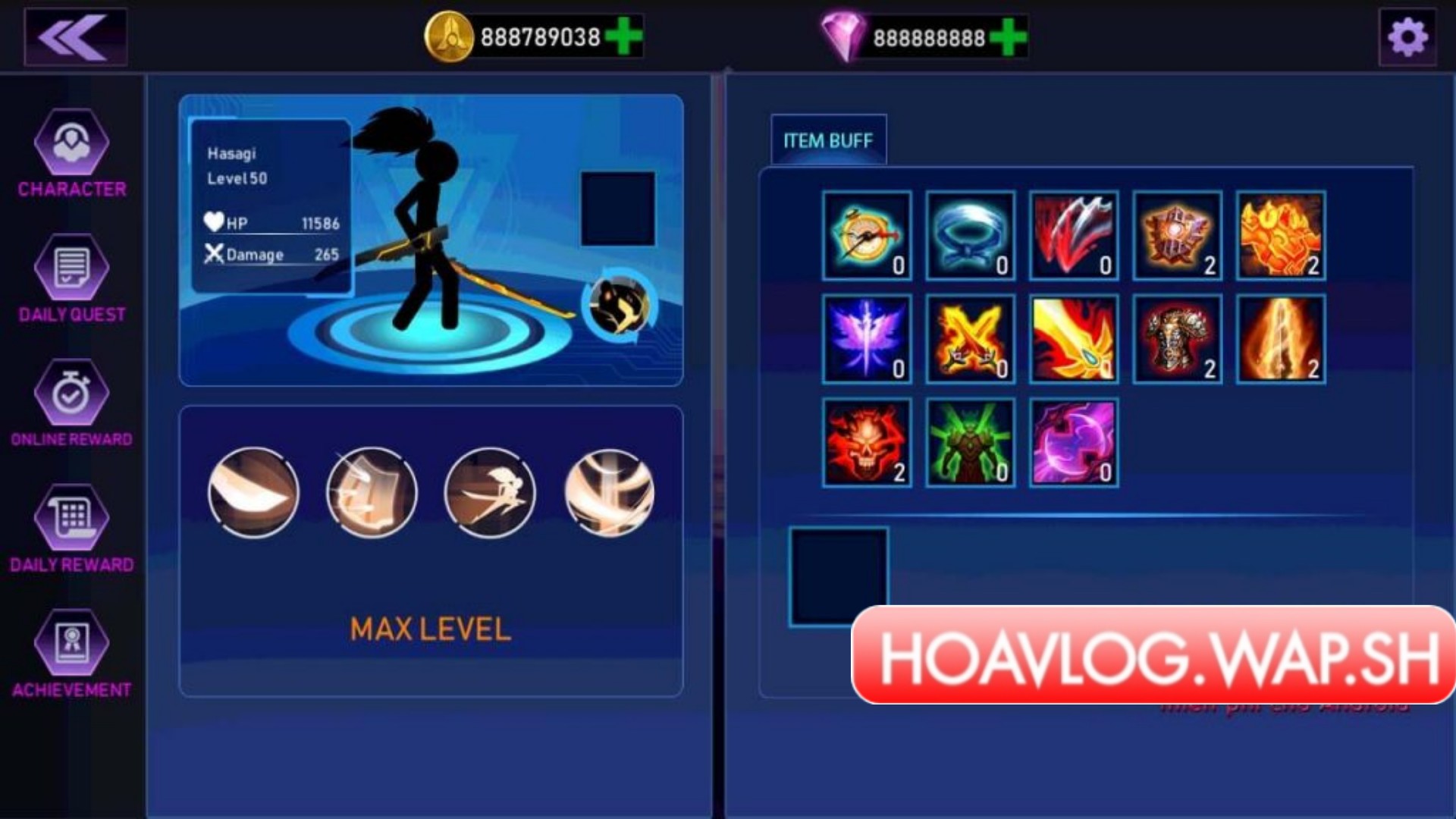 HoaVlog - Game SOLO YASUO hack tiền – Game trận chiến LOL cho Android