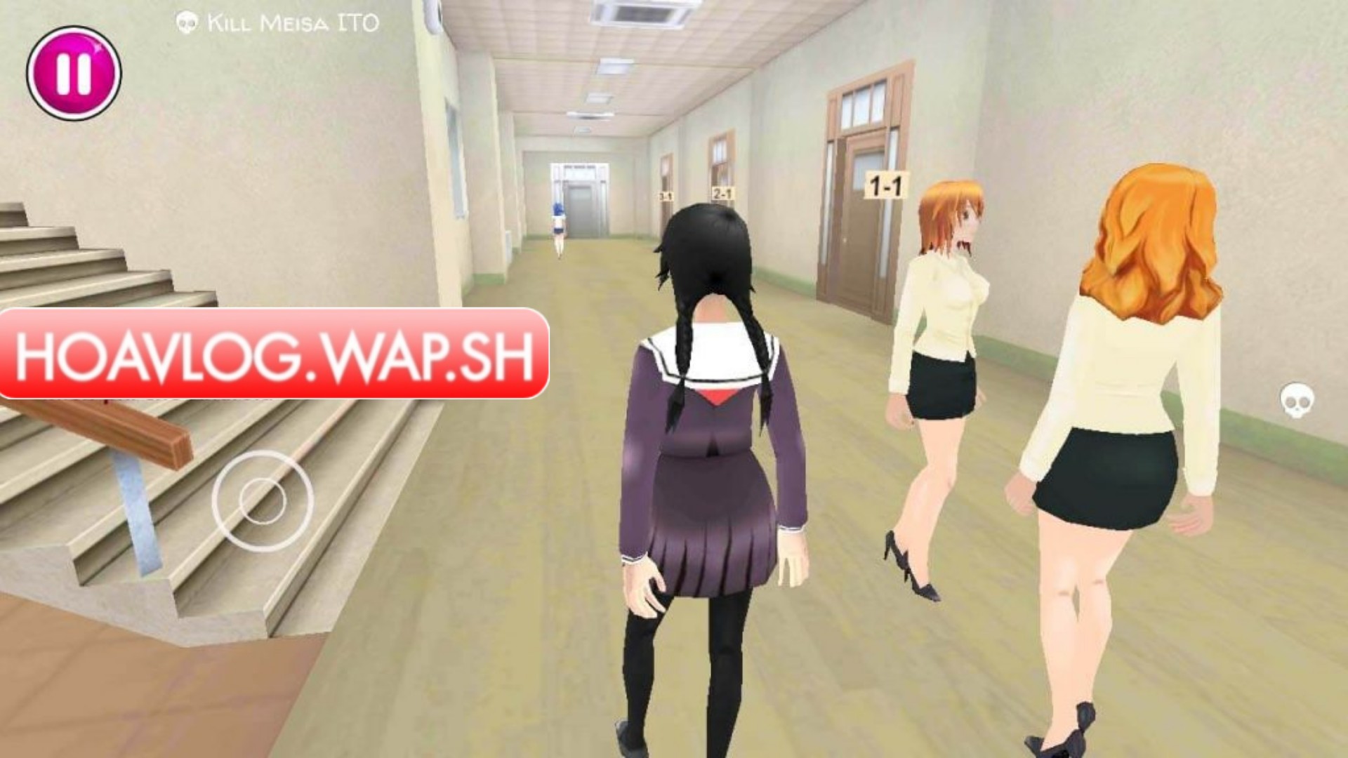 HoaVlog - Yandere School Hack Tiền & Mở Khóa All - Game Sát thủ trường học 18+ cho Android