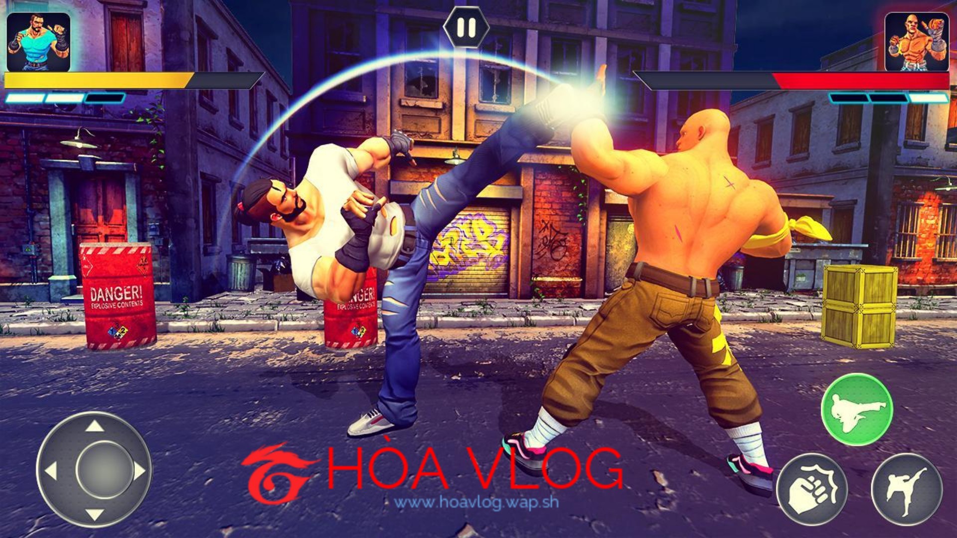 HoaVlog - Tải Game Real Superhero Kung Fu Fight Champion mod vàng cho Android