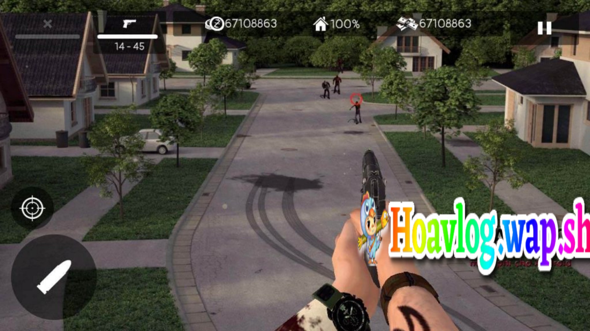 HoaVlog - Game Dead Zed 3D mod tiền – Game bảo vệ căn cứ zombies cho Android