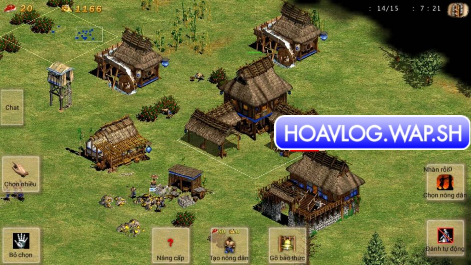 HoaVlog - Đế Chế Mobile việt hoá Offline - Game Đế Chế Giống PC cho Android