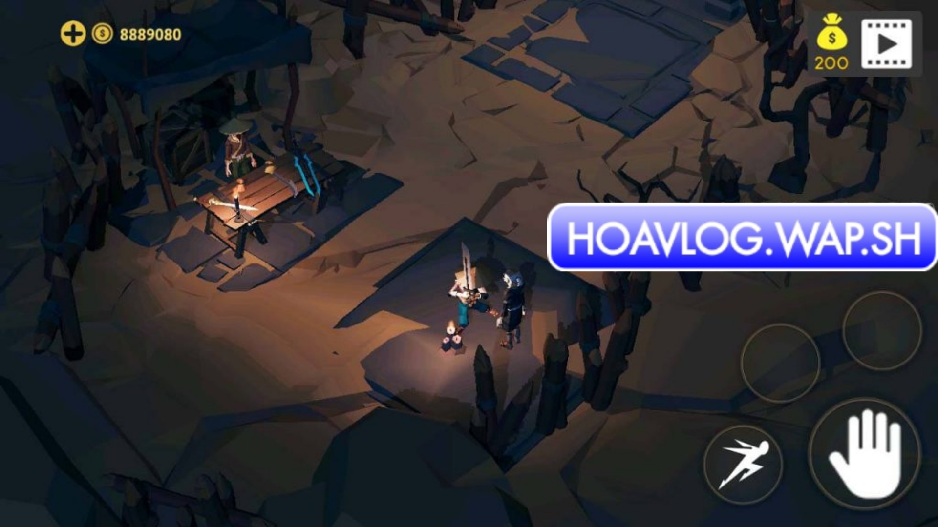 HoaVlog - Game Restless Dungeon Hack Vàng : Game Ninja Huyền Thoại Đồ Họa Cực Đẹp Cho Android